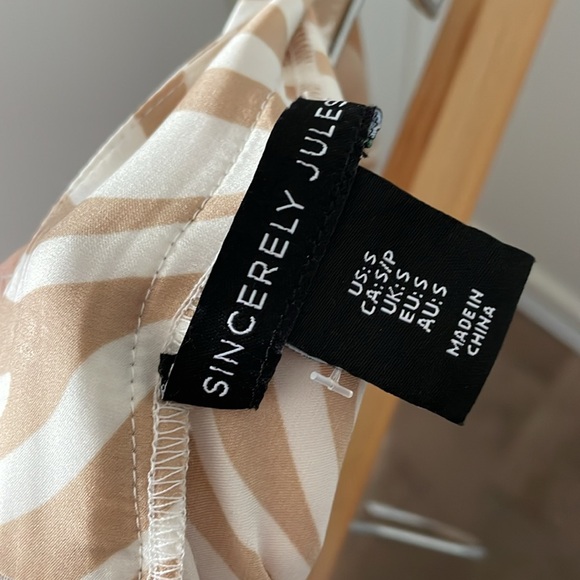 Sincerely Jules Zebra Print Satin Maxi Skirt - Picture 5 of 5